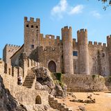 Ein alte Festung in Obidos