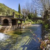 Alte Mauern am Praia Fluvial