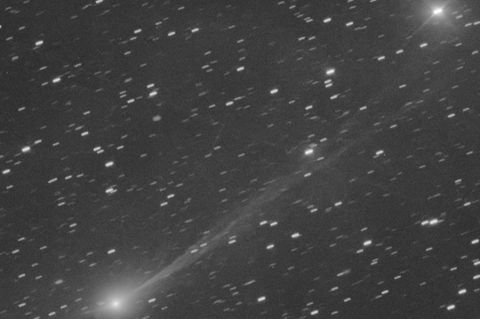 Es handelt sich um einen seltenen interstellaren Kometen. Foto: Gianluca Masi/AP/dpa