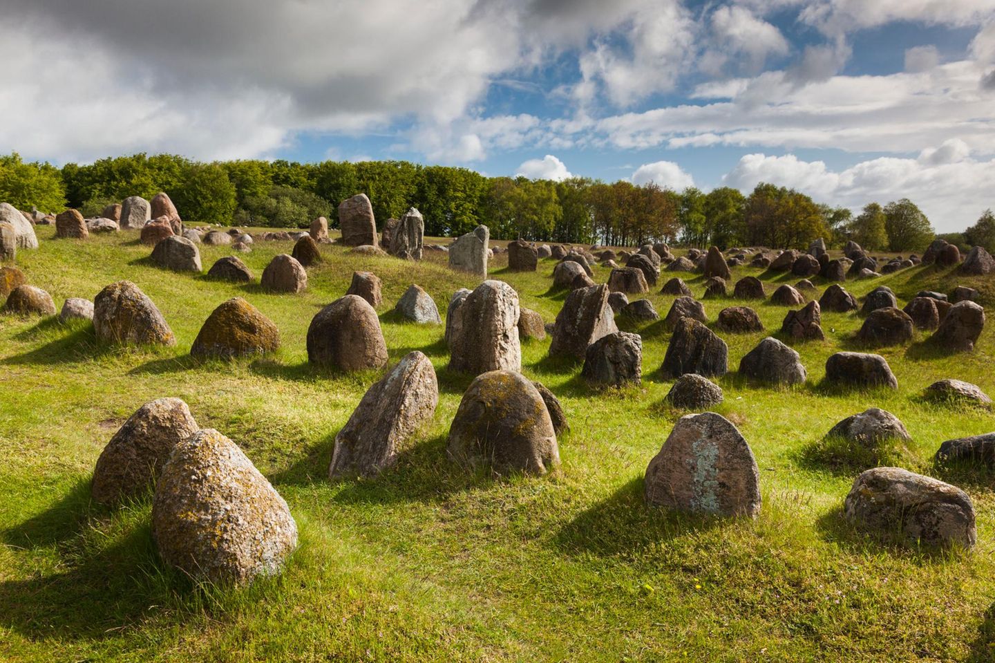 Ein Besuch in Dänemark wäre nicht vollständig ohne einen Abstecher in die raue Vergangenheit. Lindholm Høje bietet dazu tolle Einblicke: Hoch über dem Limfjord und mit Blick auf Aalborg befindet sich das größte Wikinger-Gräberfeld des Landes. Beim Erkundungsspaziergang über diesen historischen Hügel, vorbei an rätselhaften Steinkreisen und alten Feuerstellen, wird Geschichte auf eindrucksvolle Weise lebendig. Dazu lädt das Museum mit interaktiven Ausstellungen zu einer Zeitreise in die Eisenzeit und die Wikingerwelt ein.