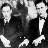 Leopold und Loeb bei ihrer Verhandlung