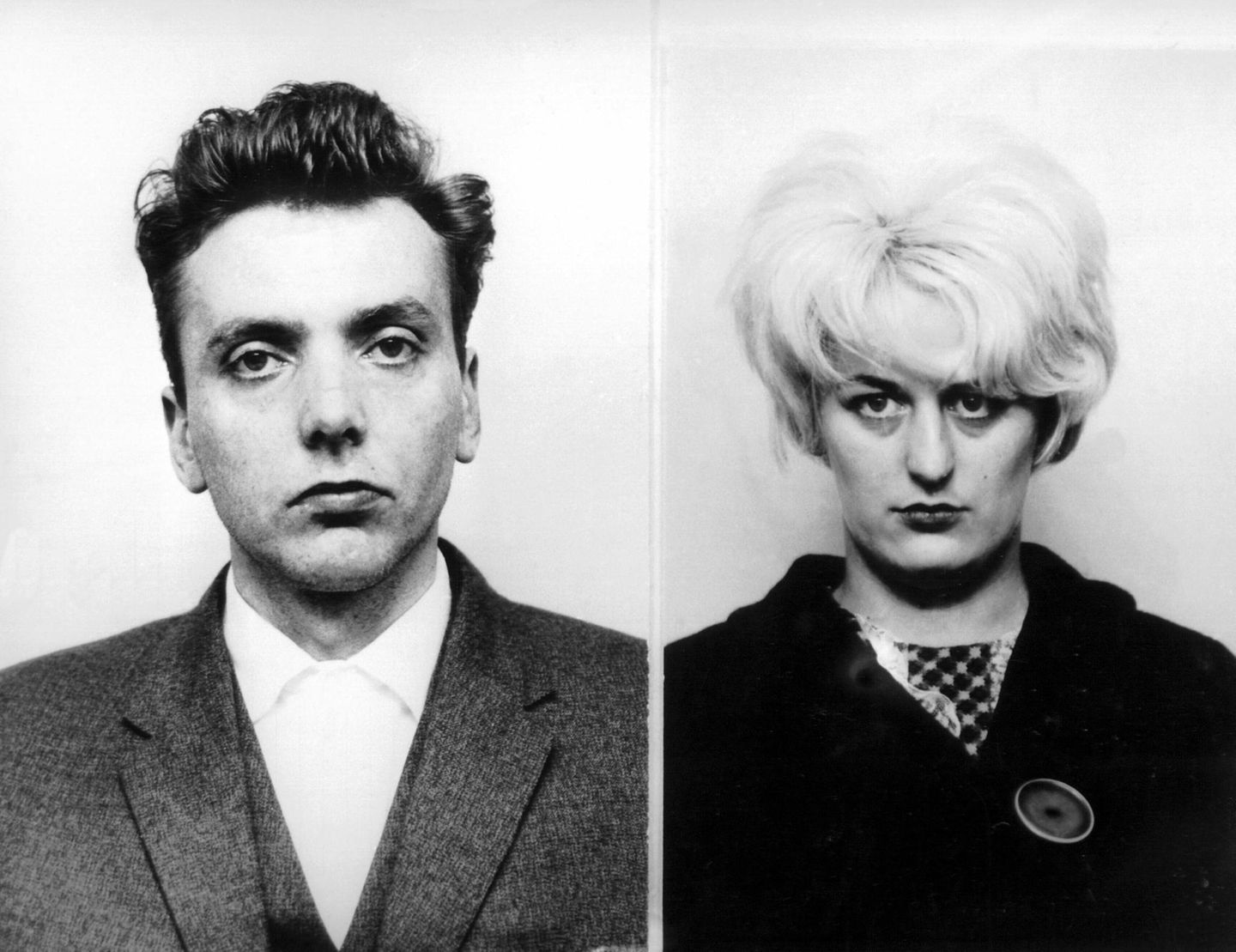 Portrait von Ian Brady und Myra Hindley