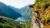 Geiranger am gleichnamigen Fjord