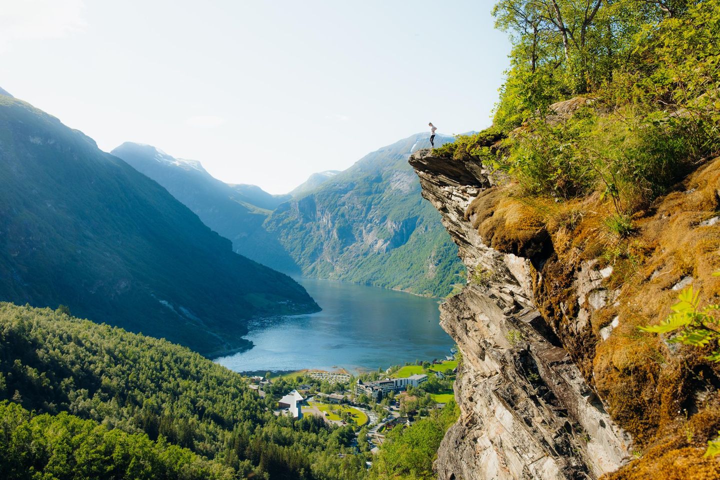 Geiranger am gleichnamigen Fjord