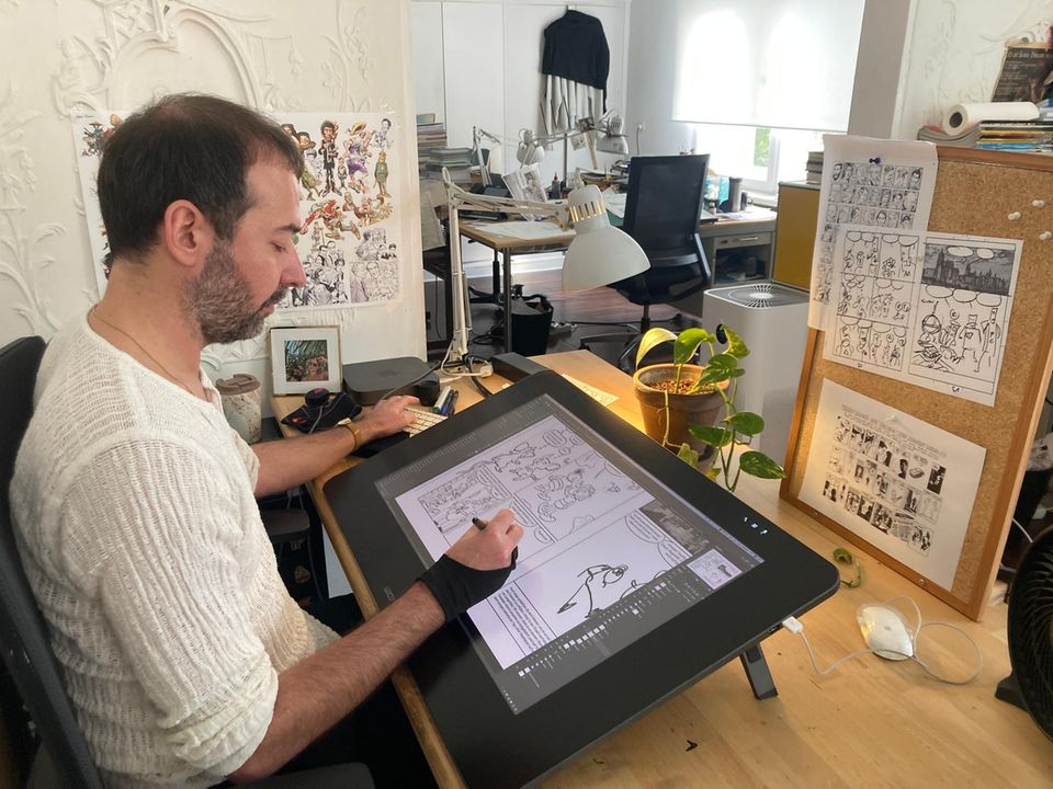 Benjamin Karre zeichnet Mosaik Heft 600