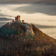 Burg Trifels bei Annweiler in Rheinland-Pfalz