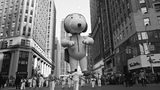 Snoopy als Heliumballon bei der Parade 1974