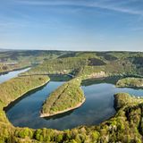 Urftstausee im Nationalpark Eifel