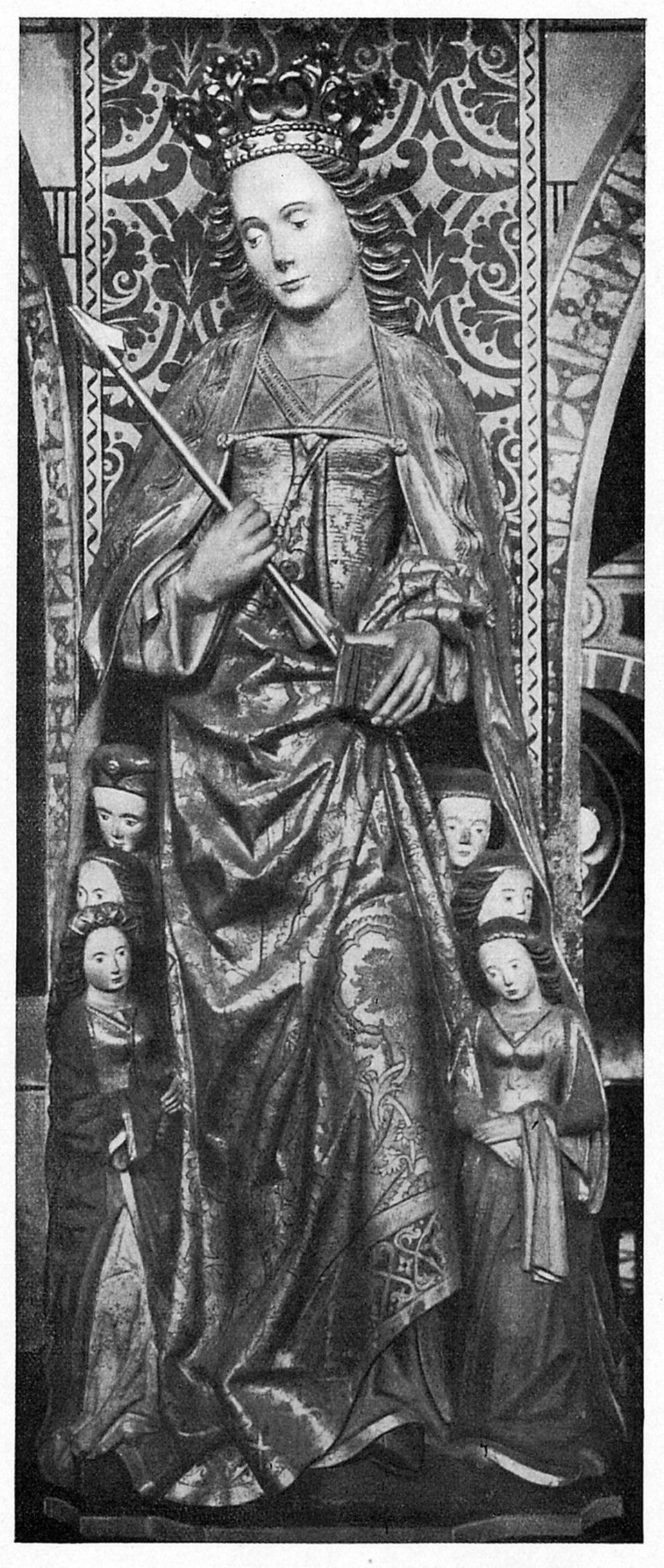 Ursula von Köln war eine der Frauen im Mittelalter