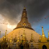 Shwedagon-Pagode von Yangon in Myanmar