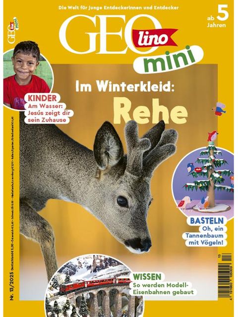 GEOlino Mini 13/2025: Rehe