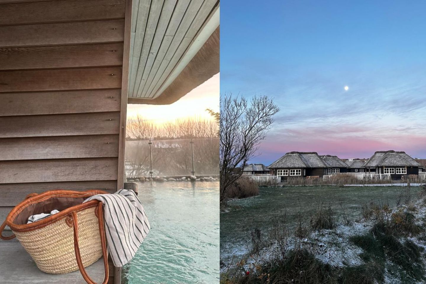 Hvidbjerg Strand Resort im Winter