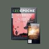 Seit jeher versuchen Menschen, sich die Rätsel der Welt zu erklären, ersinnen lange vor dem Aufkommen der Wissenschaften übermächtige Kräfte und Wesen, die den Lauf der Jahreszeiten steuern, Tag und Nacht, Stürme, Polarlichter, Geburt und Tod. Was sich mit den Kenntnissen der jeweiligen Zeit oderRegion nicht verstehen lässt, wird in fantastische Erzählungen gekleidet, die wir Mythen nennen, Legenden, Sagen oder Märchen. Und zuweilen: Heilige Schrift. GEO EPOCHE über Geschichten voller Wunder – jetzt im GEO Shop und überall, wo es gute Zeitschriften gibt.