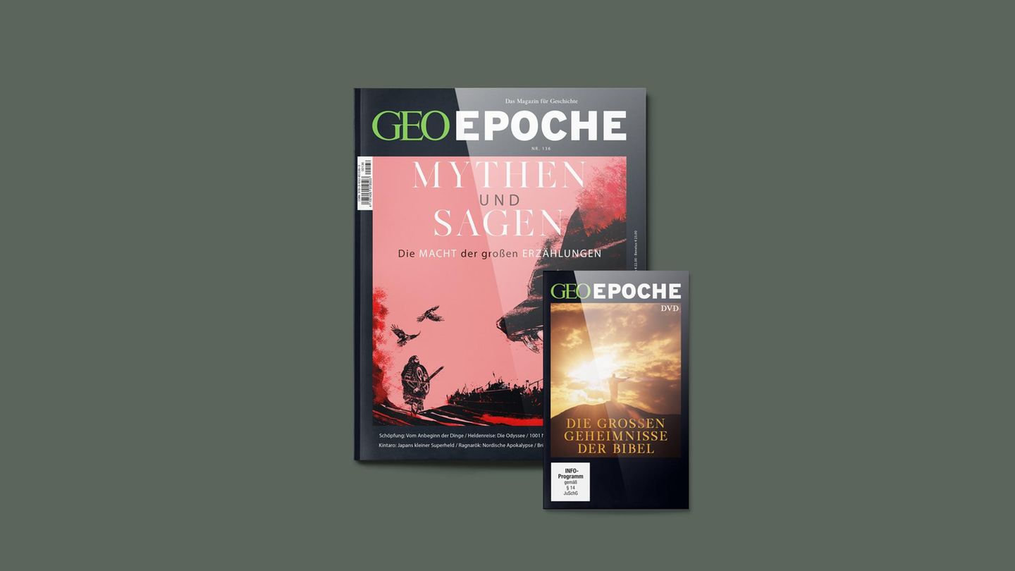 Seit jeher versuchen Menschen, sich die Rätsel der Welt zu erklären, ersinnen lange vor dem Aufkommen der Wissenschaften übermächtige Kräfte und Wesen, die den Lauf der Jahreszeiten steuern, Tag und Nacht, Stürme, Polarlichter, Geburt und Tod. Was sich mit den Kenntnissen der jeweiligen Zeit oderRegion nicht verstehen lässt, wird in fantastische Erzählungen gekleidet, die wir Mythen nennen, Legenden, Sagen oder Märchen. Und zuweilen: Heilige Schrift. GEO EPOCHE über Geschichten voller Wunder – jetzt im GEO Shop und überall, wo es gute Zeitschriften gibt.