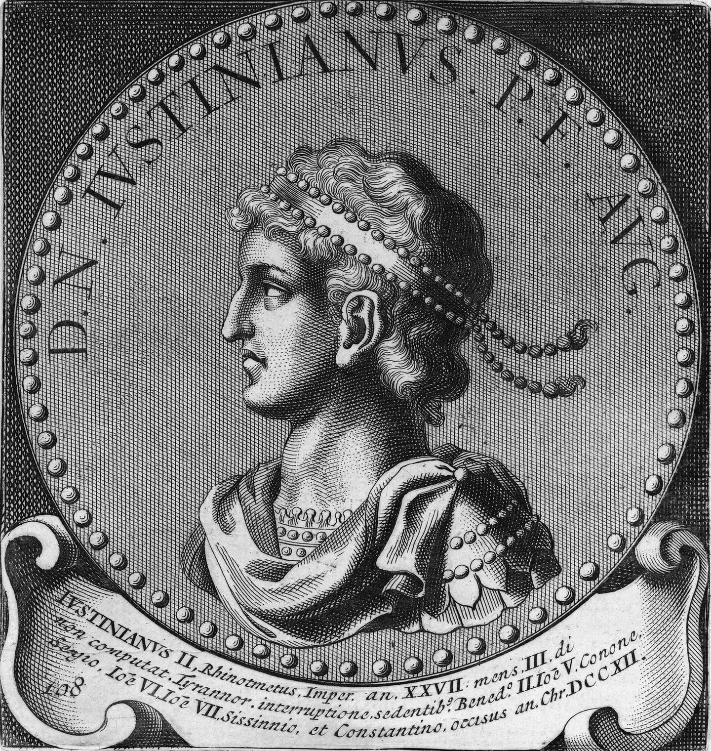 Byzantinischer Herrscher Justinian II