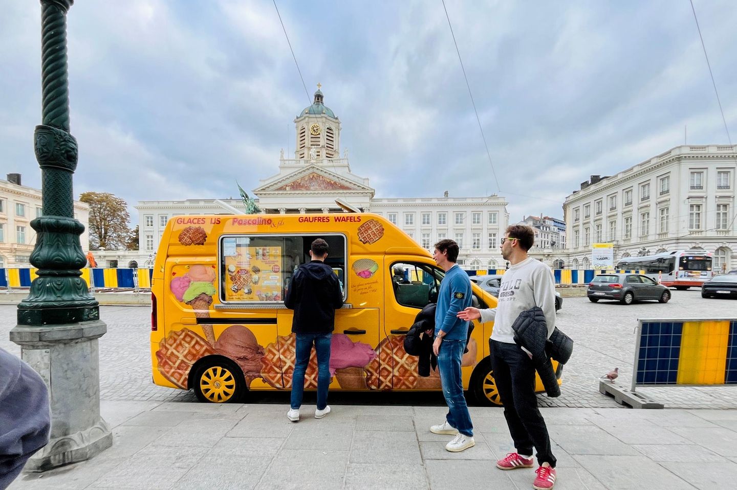 Brussels,,Belgium,,October,11,,2025.,People,Buying,Belgian,Waffle