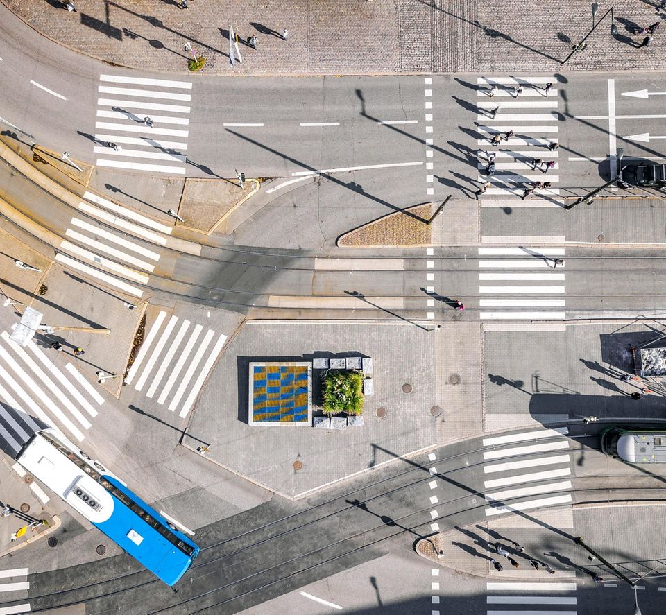 Zebrastreifen Helsinki