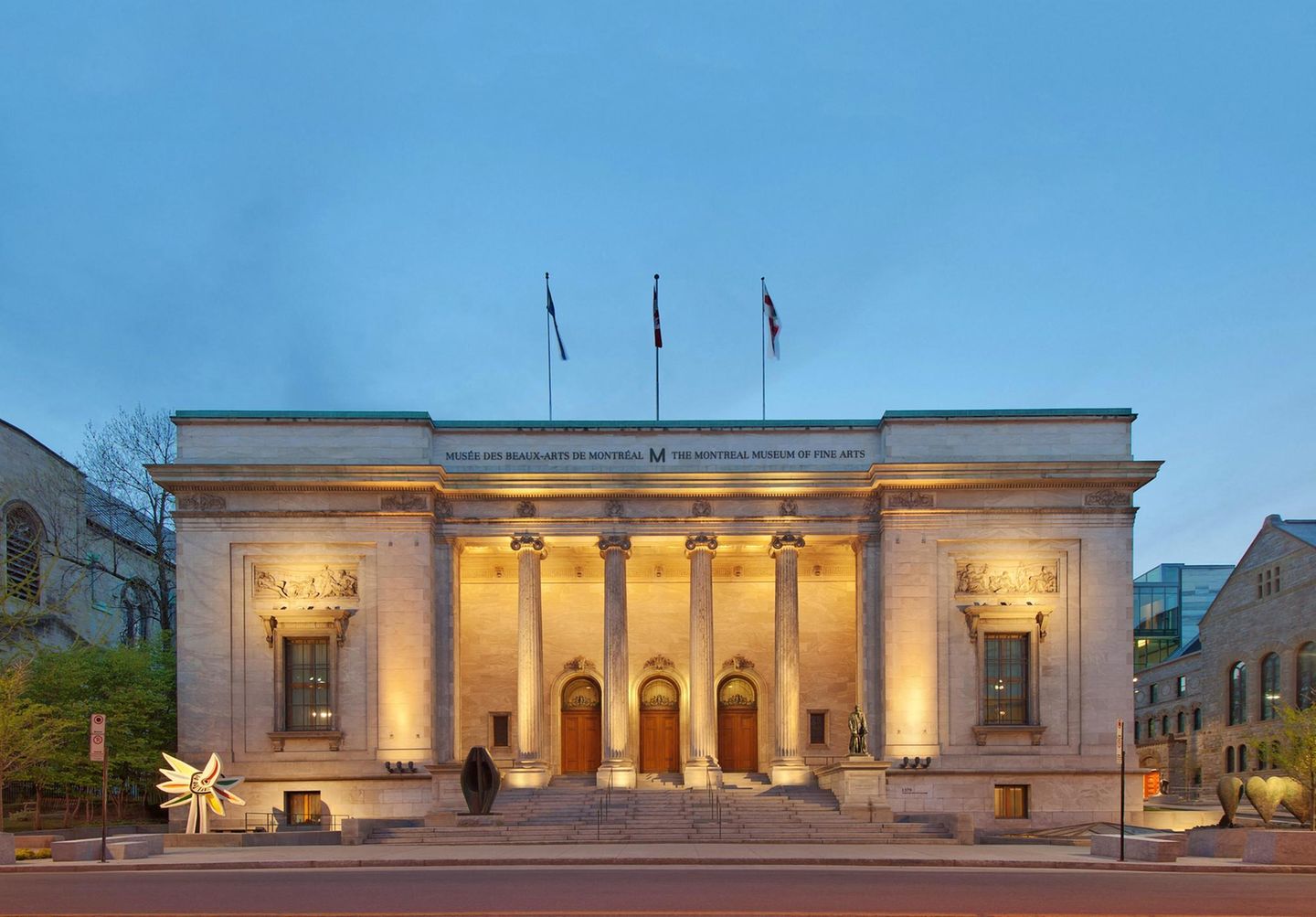 Das Museum der schönen Künste in Montreal, Quebec, Kanada