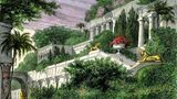 Eine Darstellung der mythischen "Hängenden Gärten von Babylon"