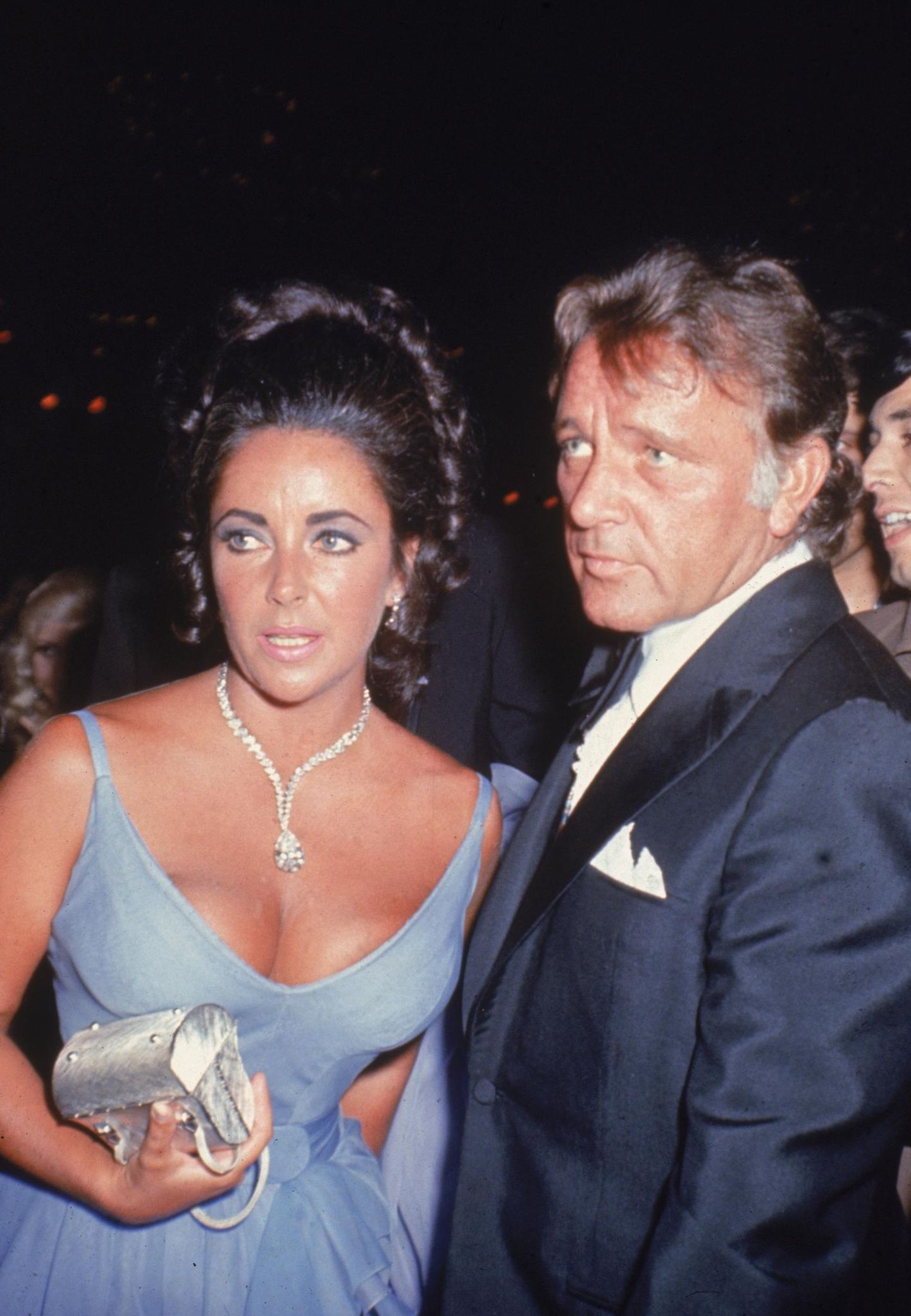 Elizabeth Taylor und Richard Burton bei den Ocars 1970 in Los Angeles