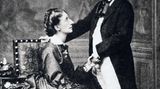 Ein Bild von Cosima und Richard Wagner aus dem späten 19. Jahrhundert
