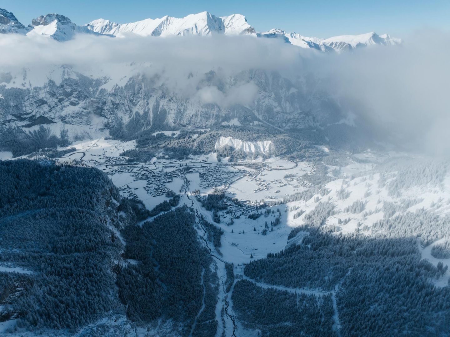 Talblick in Kandersteg