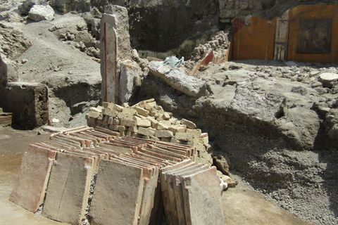 Baustelle Pompeji