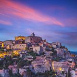 Gordes in Abendstimmung