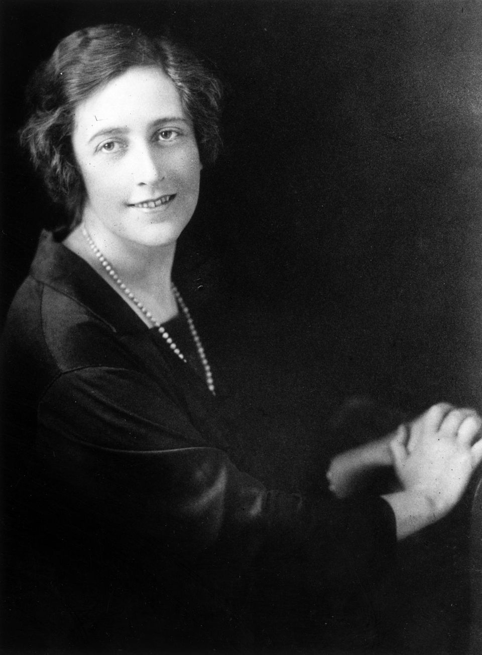 Krimiautorin Agatha Christie etwa 1925