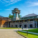 Das Gebäude der Nationalparkverwaltung mit Museum
