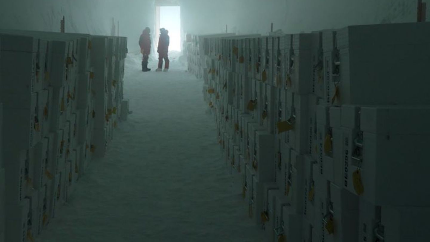 Ein Blick ins Innere der Eiskammer. Foto: Gaetano Massimo Macri/PNRA/IPEV/dpa