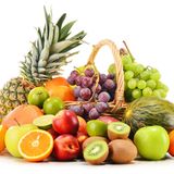 Obbstkorb mit verschiedene Obst