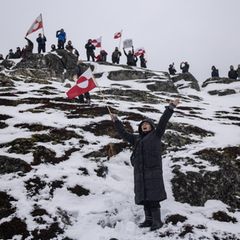 Proteste gegen die gefürchtete Annexion Grönlands durch die USA