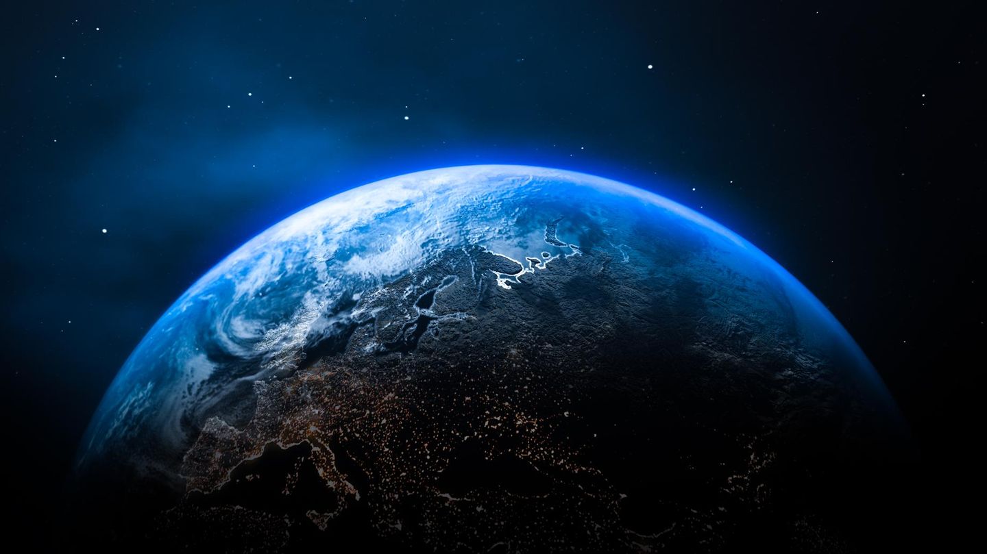 Der blaue Planet: Was Ozeane füllt – Wasser –, könnte zum Großteil tief im Erdinneren gespeichert sein, seit Jahrmilliarden