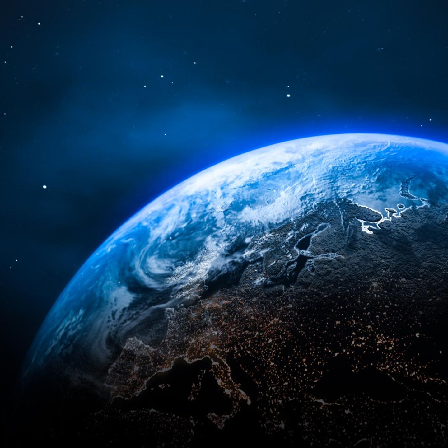 Der blaue Planet: Was Ozeane füllt – Wasser –, könnte zum Großteil tief im Erdinneren gespeichert sein, seit Jahrmilliarden