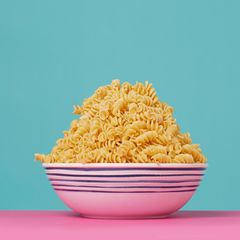 Schüssel mit Fusilli