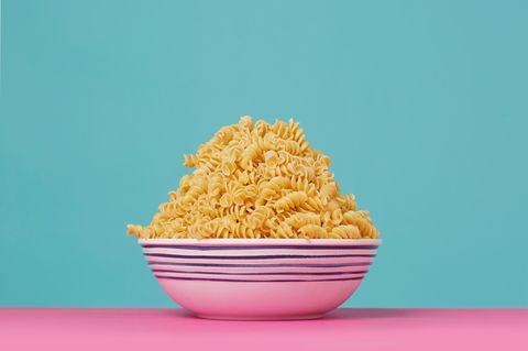 Schüssel mit Fusilli