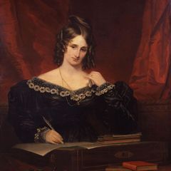 Mary Shelley, 1831. Artist :  Stump, Samuel John (1778-1863)