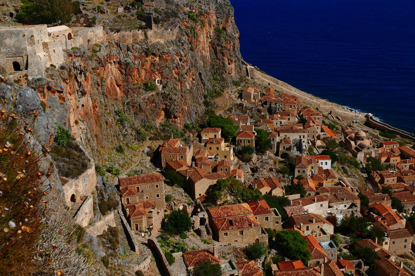 Monemvasia, die ummauerte Stadt
