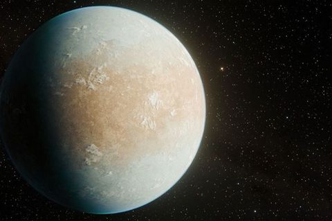 Künstlerische Darstellung des Exoplaneten HD 137010 b. Foto: -/NASA/JPL-Caltech/Keith Miller (Caltech/IPAC)/dpa