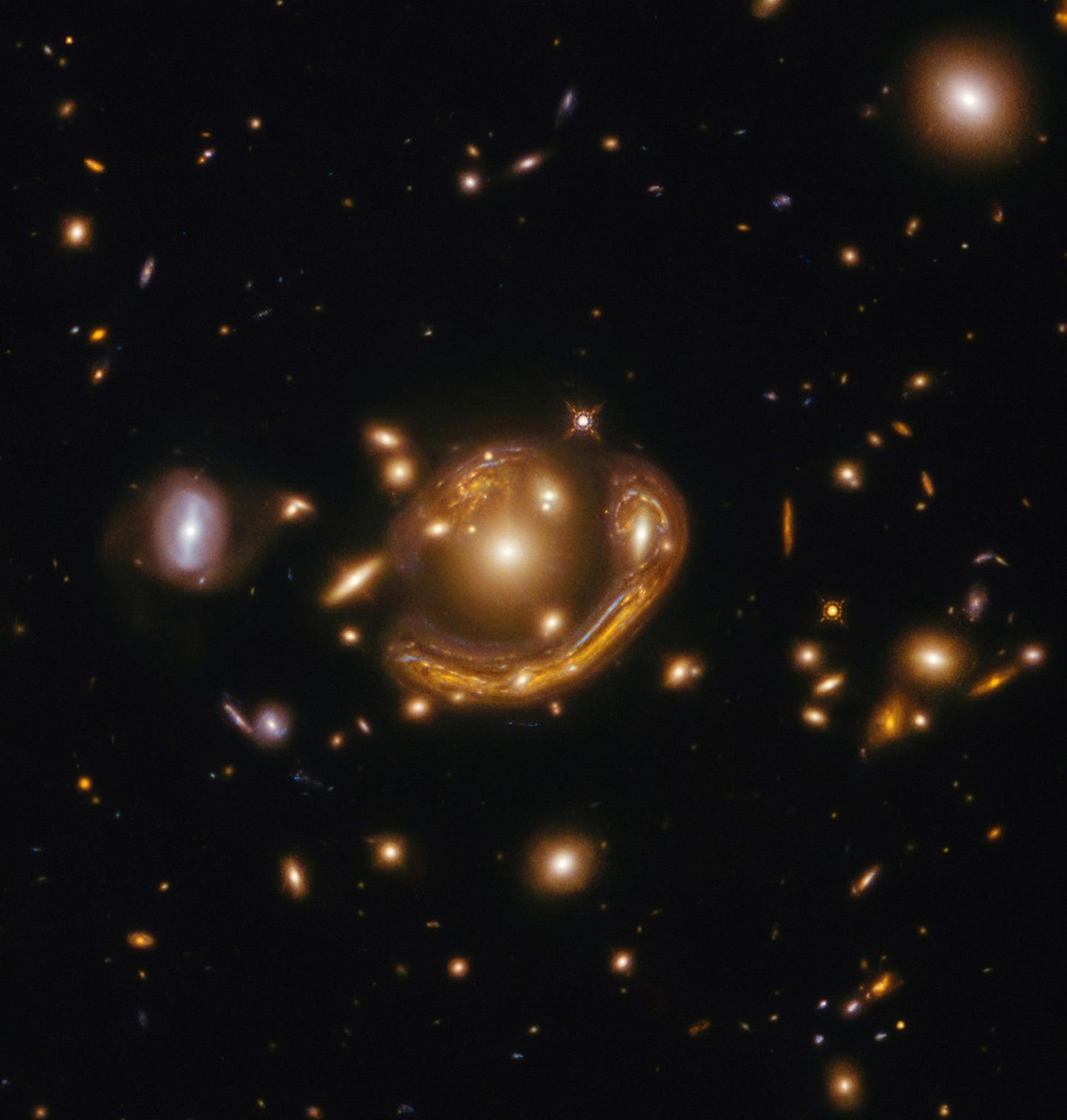 Eine Spiralgalaxie in den weiten des Universums