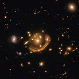 Eine Spiralgalaxie in den weiten des Universums