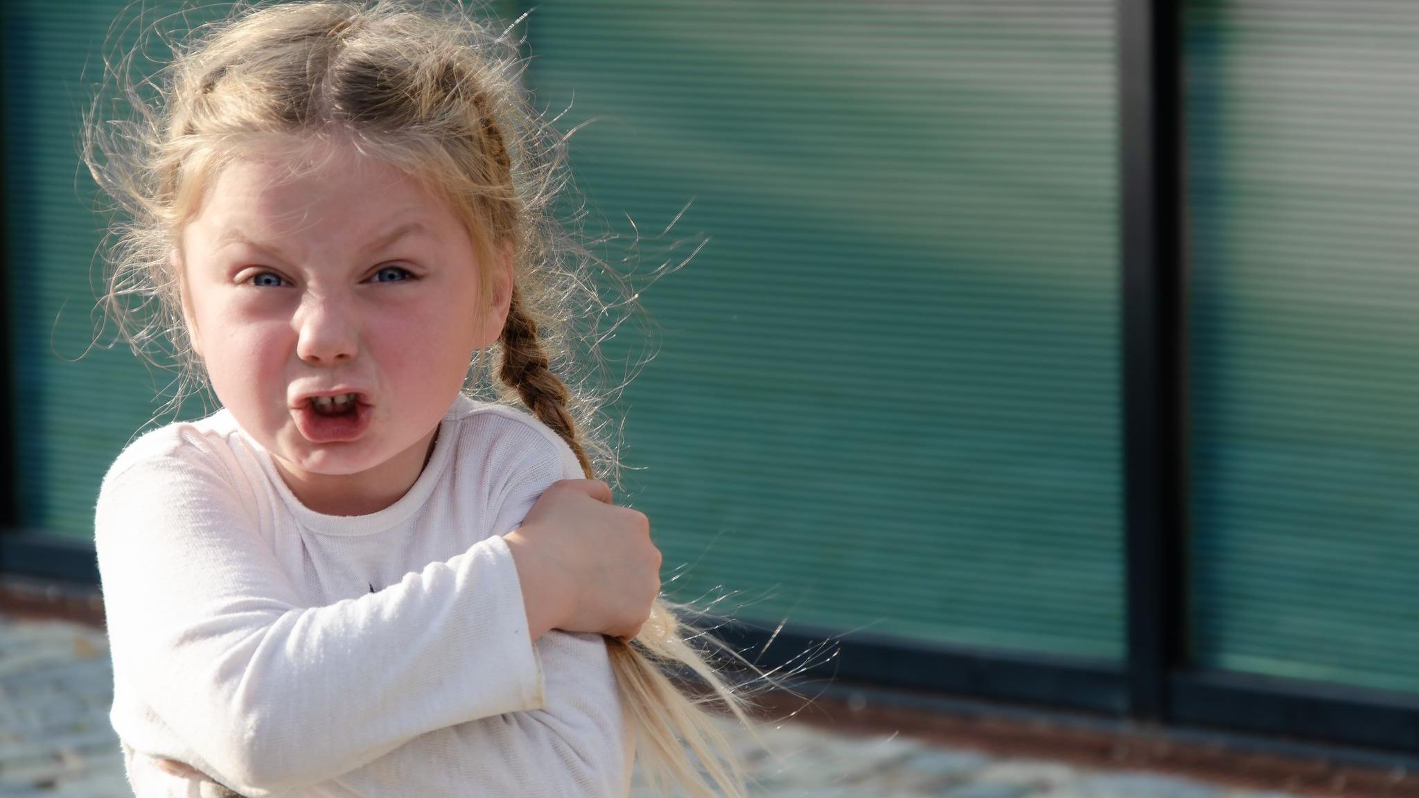 Ein wütendes Kind