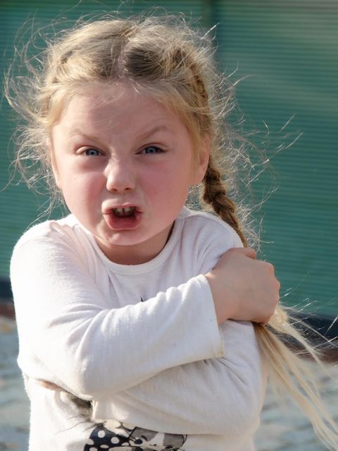 Ein wütendes Kind
