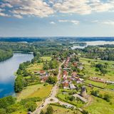 Carwitz in der Feldberger Seenlandschaft im Sommer