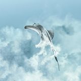 Rochen sind perfekt an das Leben am Meeresgrund angepasst. Werden sie gestört oder bedroht, flüchten sie in einer Wolke aus aufgewirbeltem Sand und Schlamm. So wie dieser Stechrochen am Francesa-Riff vor der Küste Mexikos. Mit der Aufnahme gewinnt die Fotografin den dritten Platz in der Kategorie "Underwater Digital Art".  