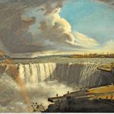 Gemälde Niagarafälle