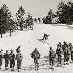 Skifahrer der ersten Stunde: Soldaten der 10. Gebirgsdivision beim Training in Ski Cooper. Foto: 10th Mountain Division Resource