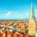 Luftaufnahme von Lüneburg