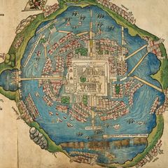Die Nürnberger Karte Tenochtitlans von Friedrich Peypus